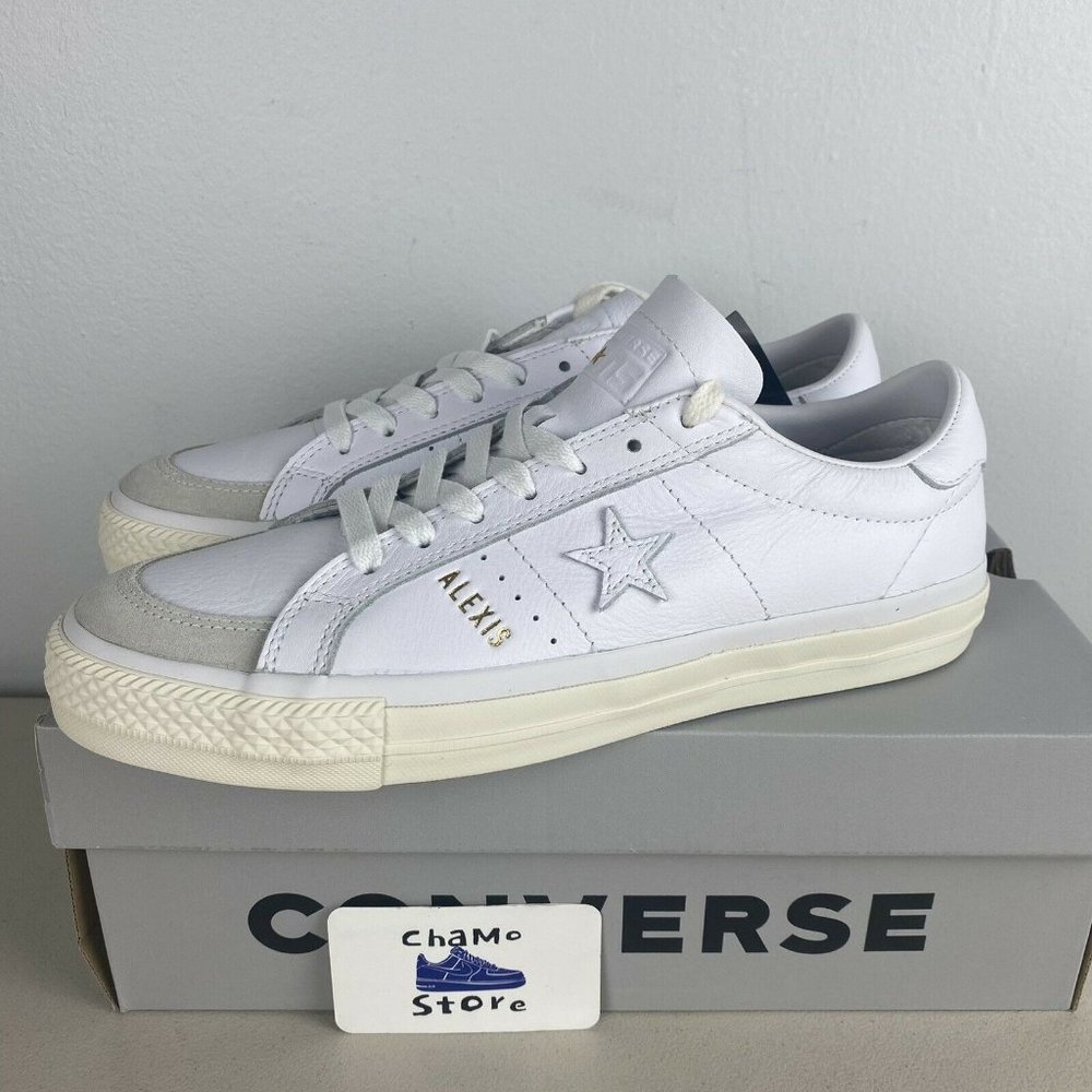 Converse x Alexis Sablone One Star Pro Ox Low Top White Mens - Picture 3 of 11